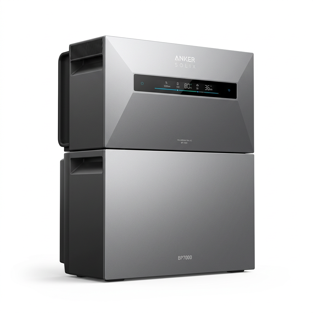 Anker SOLIX Max AC + BP7000 + P1 – 14 kWh thuisbatterijpakket